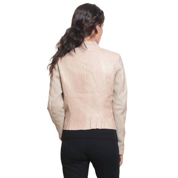 NEW CIGNO NERO lene leather jacket in chambrey - Picture 3 of 4